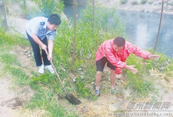 排除田间积水